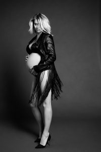 Beautiful contemporary black and white photography, nude maternity, classy, elegant, black and white photographer