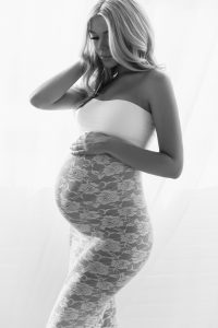 Beautiful contemporary black and white photography, nude maternity, classy, elegant