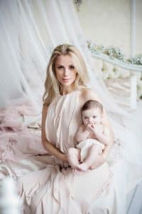 Mother and baby family photoshoot, stunning elegant photography Toronto