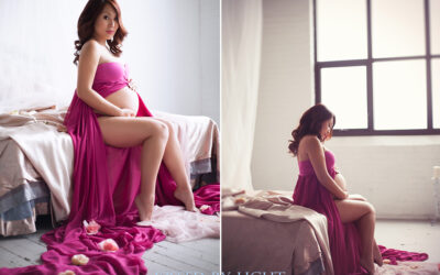 Elegant & Romantic Maternity Photoshoot